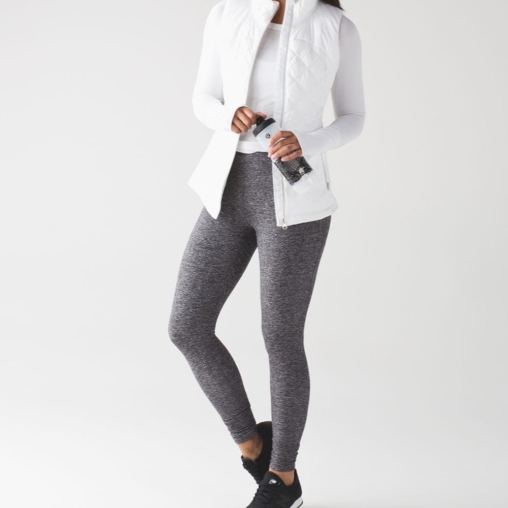 Lululemon rulu rush hour tight heathered black 2